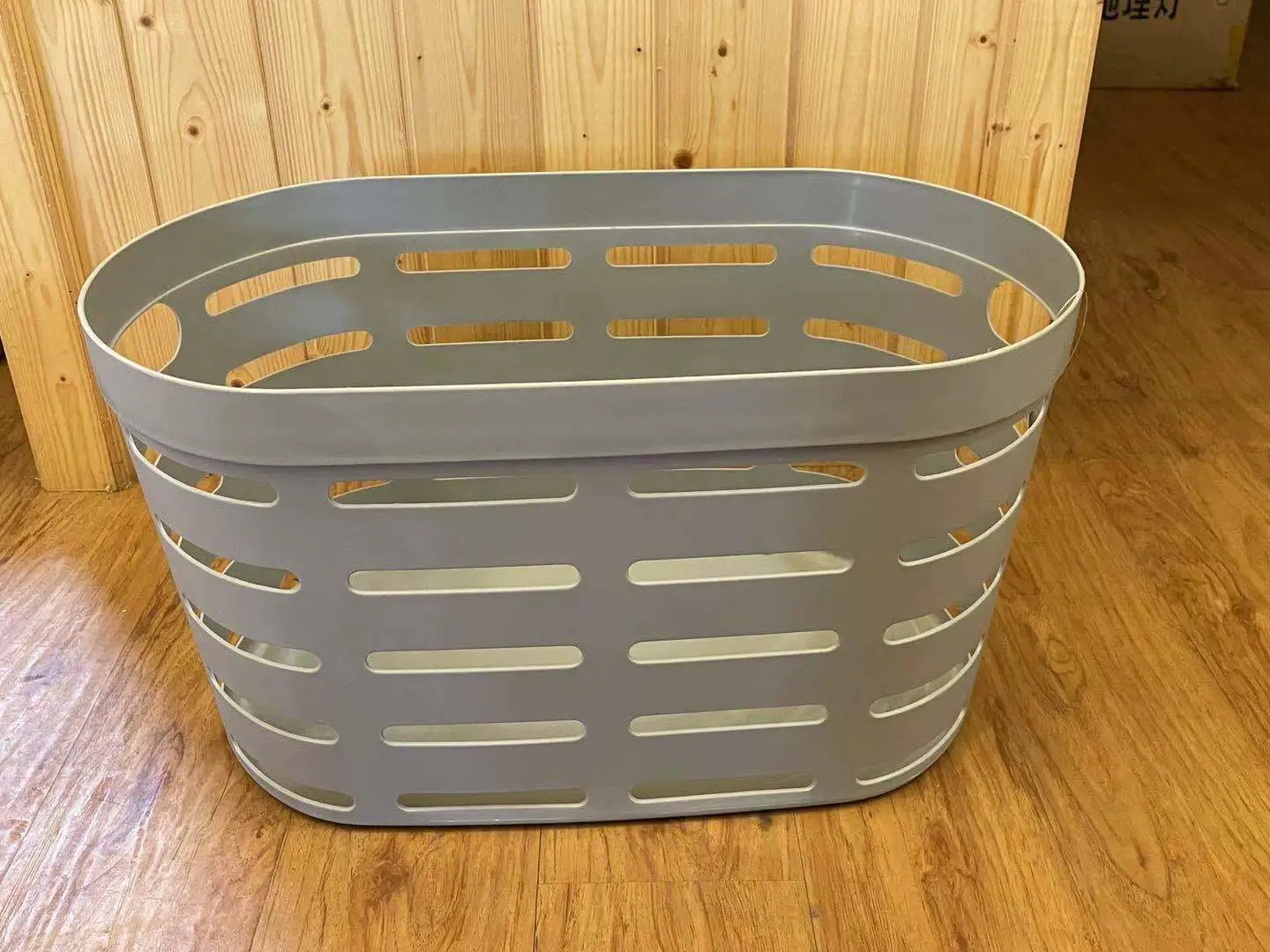 Plastic Wicker Laundry Basket Is Harvested From Renewable Resources